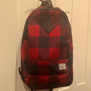 Hershel Buffalo plaid large backpack